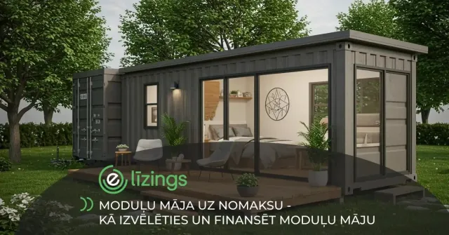 Moduļu māja uz nomaksu - vai banka to finansēs Moduļu māja uz nomaksu - vai banka to finansēs