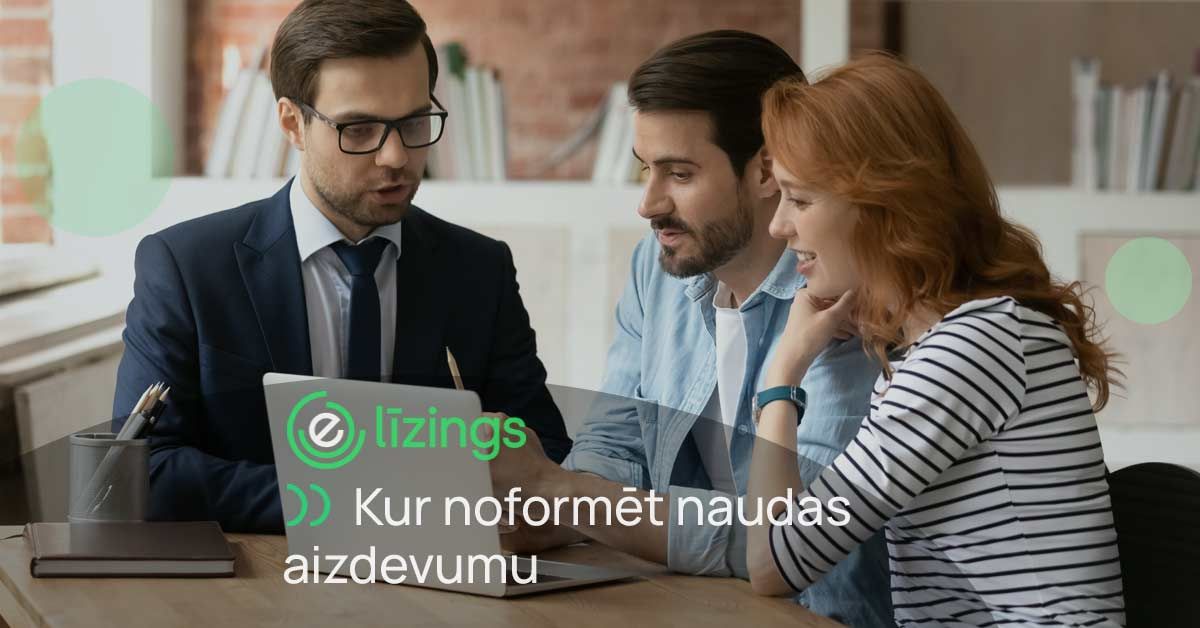 bilde kur noformēt naudas aizdevumu