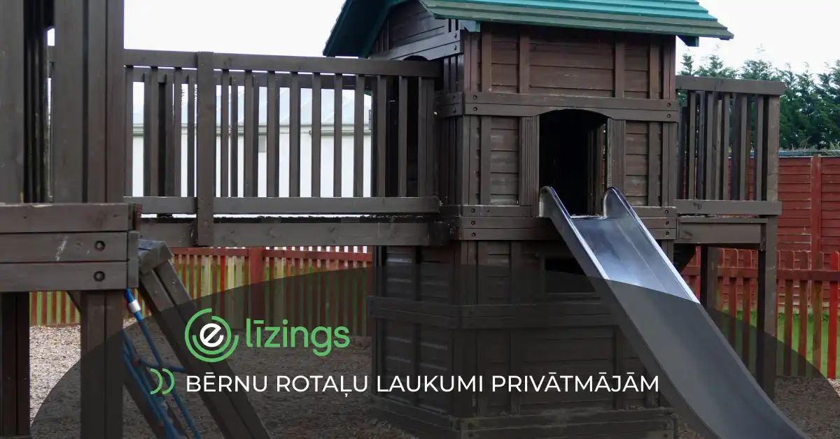 bilde bērnu rotaļu laukums privātmājai: cik maksā un kā izvēlēties?